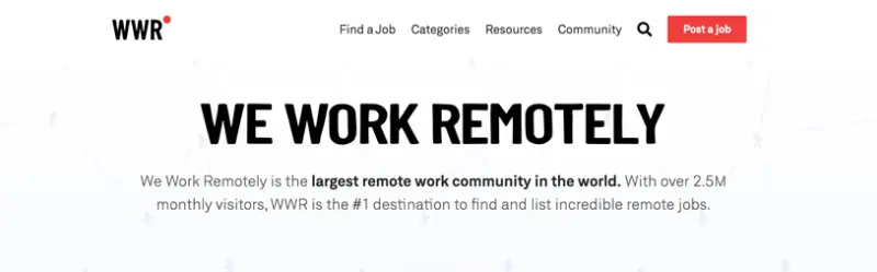 We Work Remotely