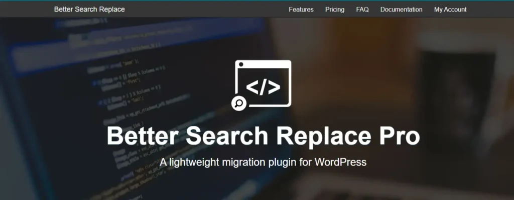 Better Search Replace Database Plugin