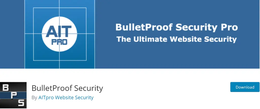 Bulletproof WordPress Security Plugin