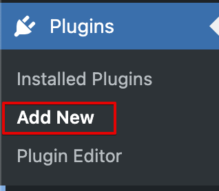 Add New Plugin